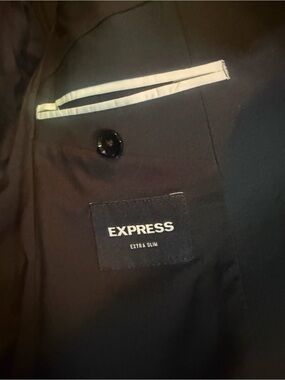 Express Men Jeans Black Extra Slim